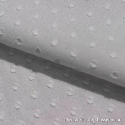 100% cotton dobby mercerized soft finished dobby fabric